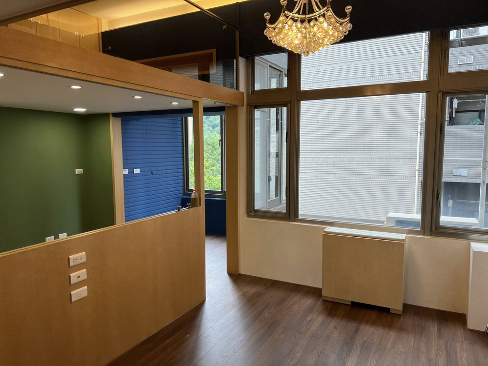 台北市中山區明水路社區裝潢細清